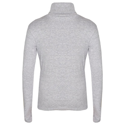Kids Girls Polo Neck T Shirt Thick Cotton Turtleneck Jumper Long Sleeve Top 2-13