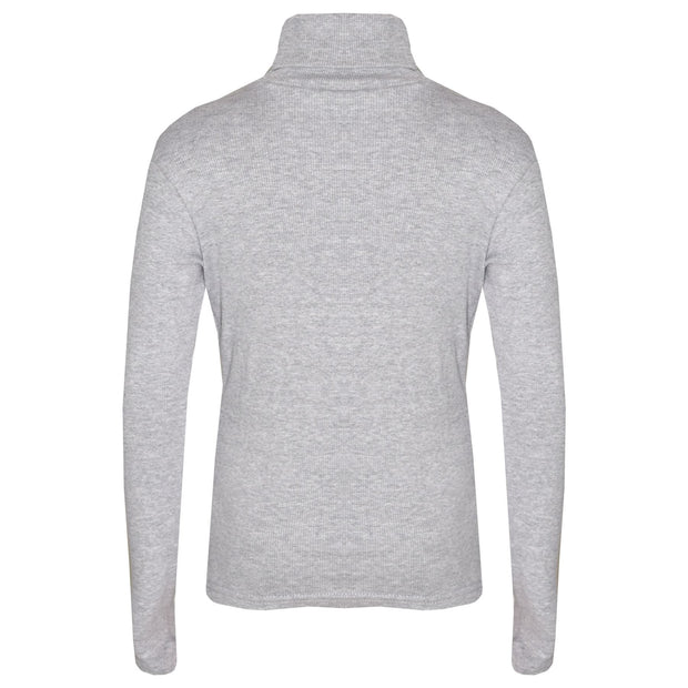 Kids Girls Polo Neck T Shirt Thick Cotton Turtleneck Jumper Long Sleeve Top 2-13