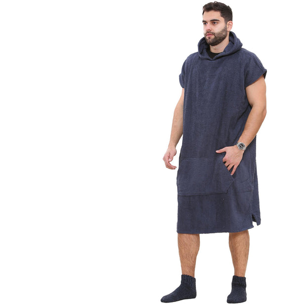 Adults Towel Poncho Bathrobe Ladies Gents Mens Gift - A2Z 4 Kids