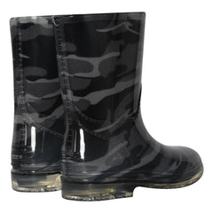 A2Z 4 Kids Boys Camouflage PVC Rain Boots Waterproof Mid-Calf Anti-Slip Wellies