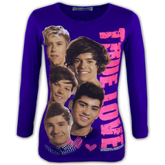 Kids Girls One Direction T Shirts Party Fashion Summer T-Shirt Tank Tops & Tees