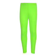 Gilrs Legging Kids Plain Color School Fashion Dance Leggings New Age 5-13 Years