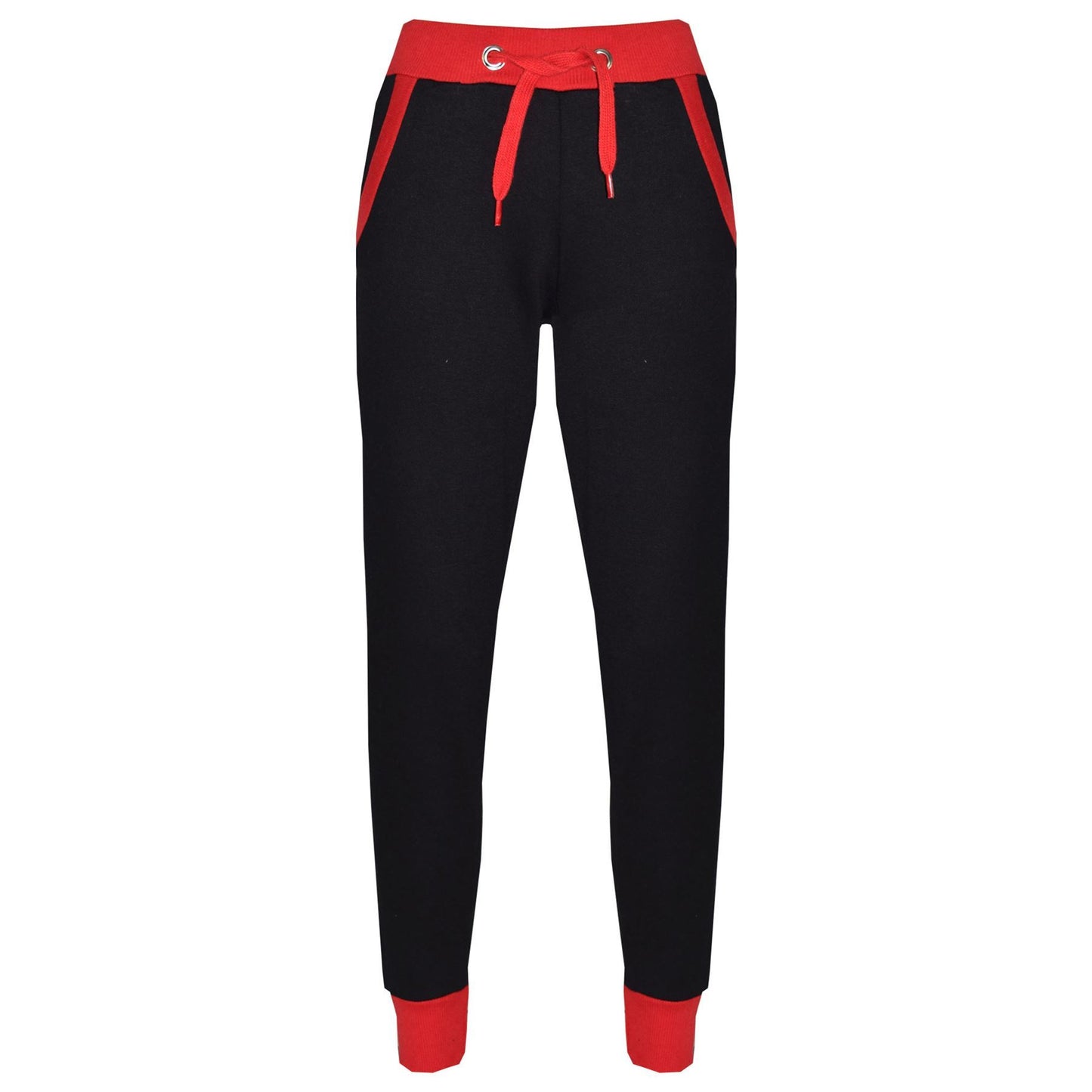 A2Z 4 Kids Girls Boys Red Plain Fleece Tracksuit Contrast Hoodie With Joggers Jogging Suit Sports Activewear Sweatpants Outfit Set Childrens Unisex Age 2 3 4 5 6 7 8 9 10 11 12 13 Years