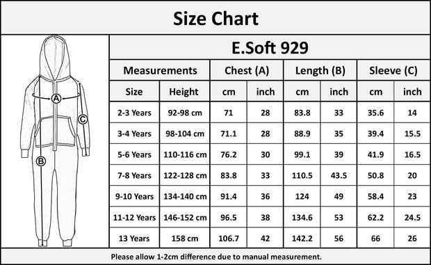 A2Z Kids No Life Print Onesie Pyjama Sets for Boys and Girls Childrens Jumpsuit