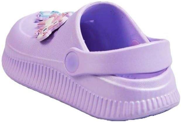 Kids Disney Stitch Girls Clogs with Charms Slip On Sandals  Beach Garden Shoes