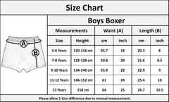 A2Z 4 Kids Boys Boxer Pack Of 3 Plain Camouflage Knickers Cotton Mix Underpants