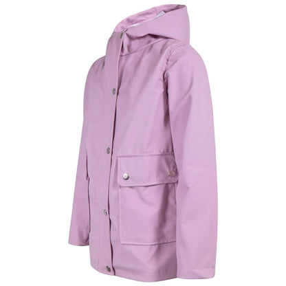 PU Raincoat Jacket Windbreaker Waterproof Parka Hooded For Girls Boys Age 5-13 Years