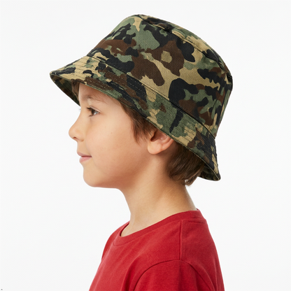 Boys True Camo Baseball Cap Kids Cotton Adjustable Summer Peak Hat Age 3-12