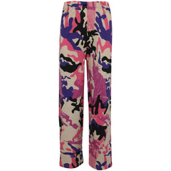 Kids Girls Palazzo Flared Wide Leg Pants Baggy Legging Loose Summer Trouser 7-13