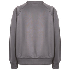 A2Z 4 Kids Girls Boys Unisex Plain Steel Grey Color Raglan Sleeves Fleece Tracksuit Jumper Sweatshirts & Bottom Jogging Suit Joggers Age 5 6 7 8 9 10 11 12 13 Years