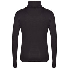 Kids Girls Polo Neck T Shirt Thick Cotton Turtleneck Jumper Long Sleeve Top 2-13