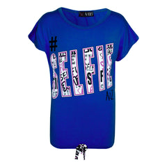 Kids Girls #Selfie T Shirt Top & Fashion Selfie Graffiti Legging Set 7-13 Years