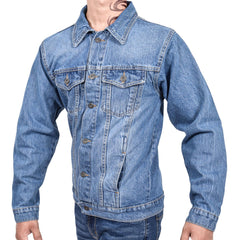 A2Z Mens Jacket Fashion Denim Jacket Jeans Long Sleeves Coat for Mens S To 3XL