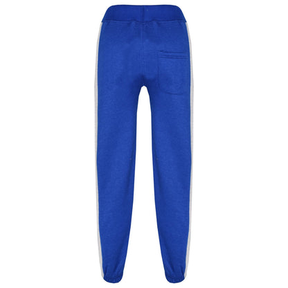 Kids Boys Girls Joggers Contrast Panel Jogging Pants  Casual Trousers 5-13 Years