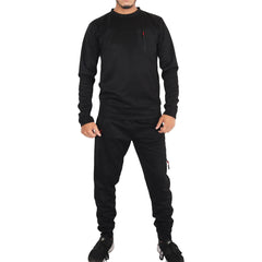 Mens Plain Tracksuit Sweatpants Casual Gents Gym Exercise Adults Fashion Outfit