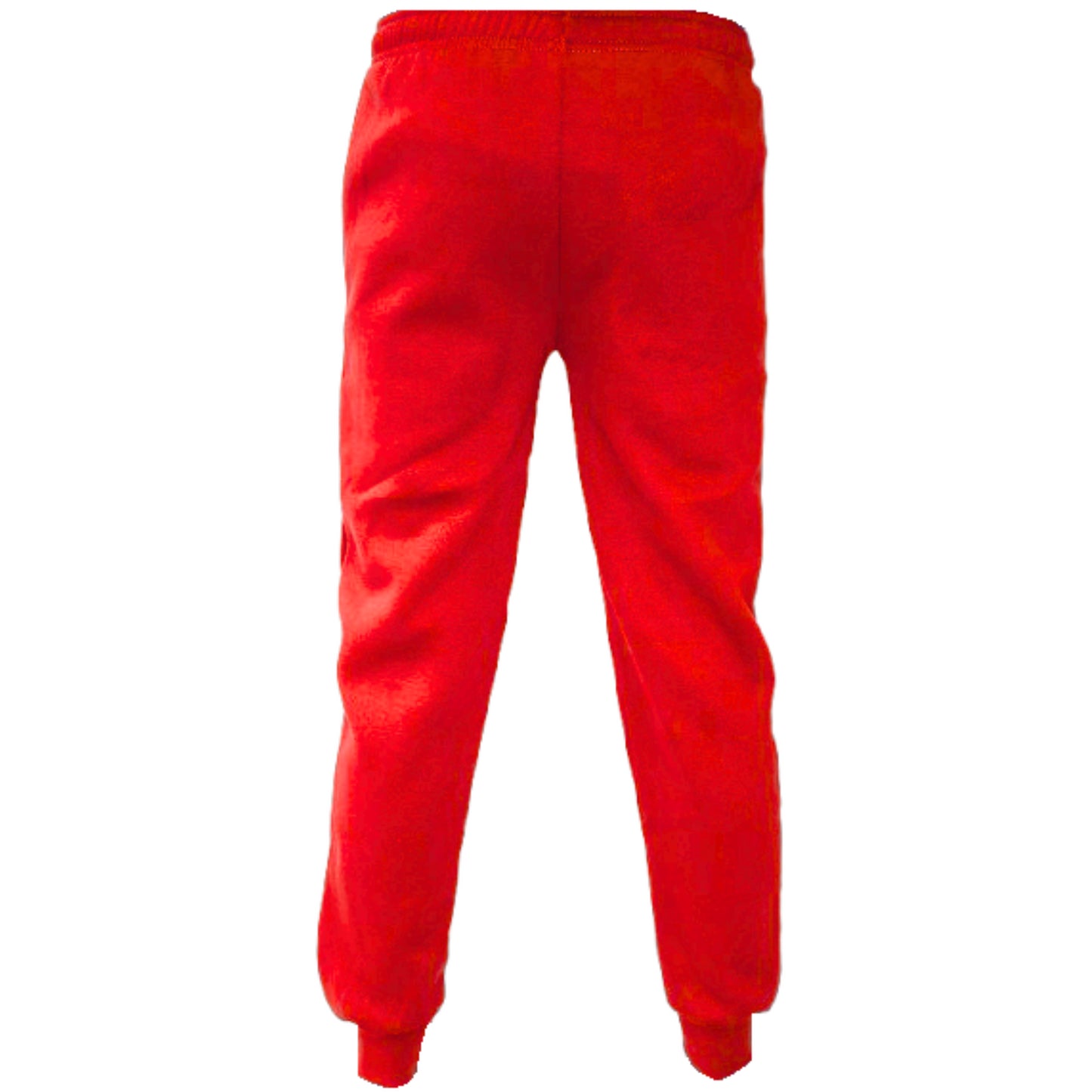 Boys Girls Fleece Trousers Bottoms With Zip Pockets Adjustable Waist Sports Wear
