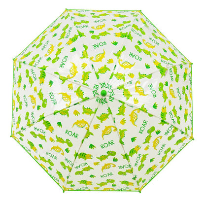 A2Z Kids POE Clear Dome Umbrella Wind and Rain Resistant Outdoor Travel Brolly