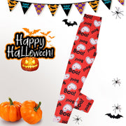 Girls Halloween Legging Spider Web Skull Print Leggings Fancy Costume 3-13 Years