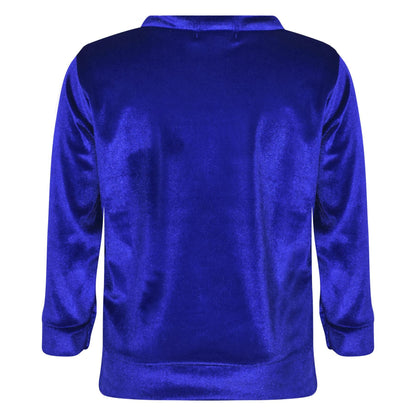 Kids Jogging Suit Girls Plain Velour Hoodie Bottom Lounge Suit Tracksuit 5-13 Yr