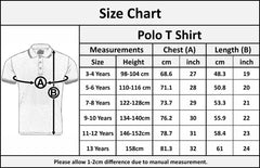 Kids Boys Girls Polo T Shirt Designer Plain Color School T-Shirts PE Top 3-13 Yr