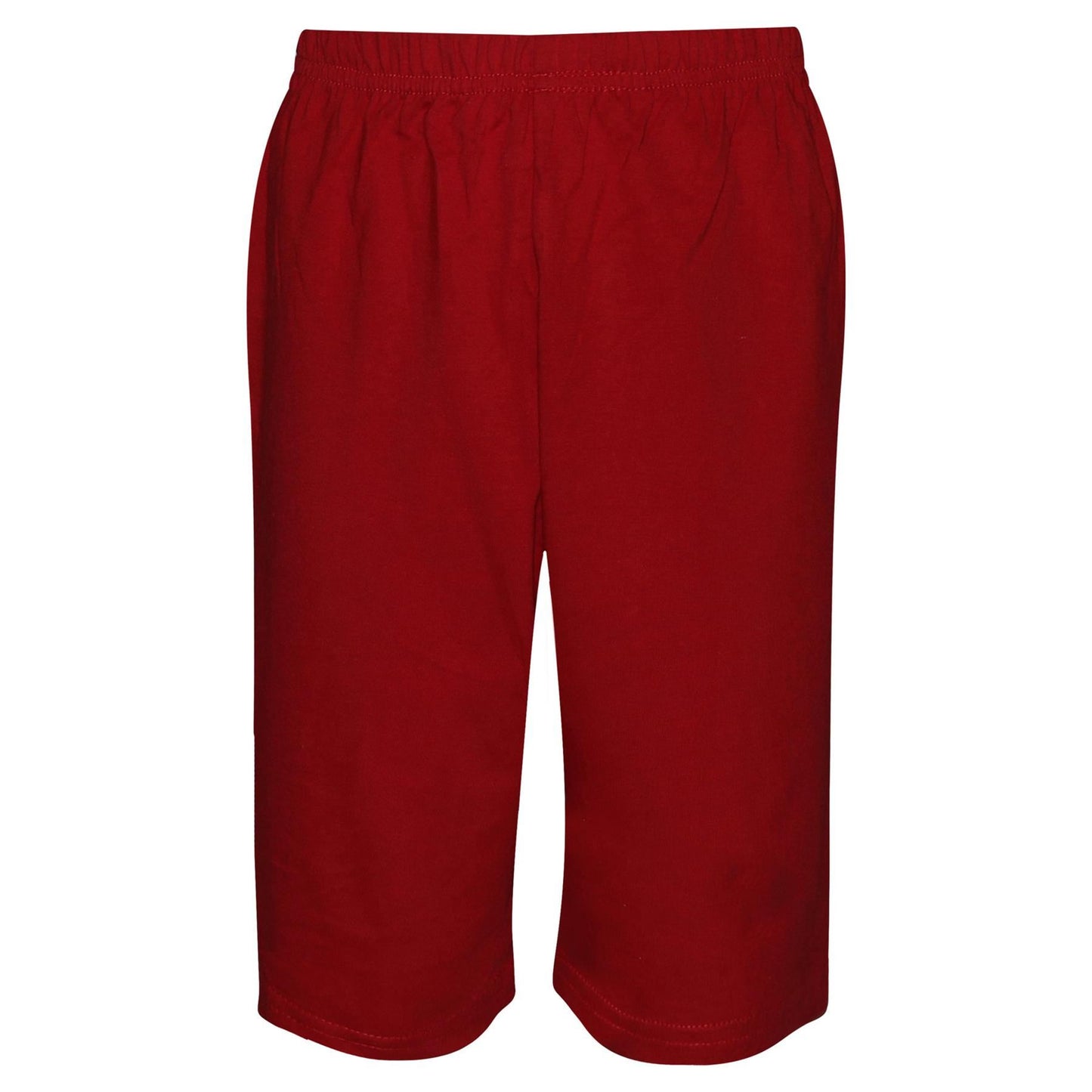 Kids Raglan Style Pyjamas Contrast T Shirt Shorts Loungewear Girls Boys Age 5-13