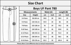 Kids Boys Pants Plain School Uniform Pull Up Regular Fit Elasticated Trouser