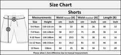 Kids Girls 100% Cotton Shorts Casual Chino Shorts Knee Length Summer Lightweight