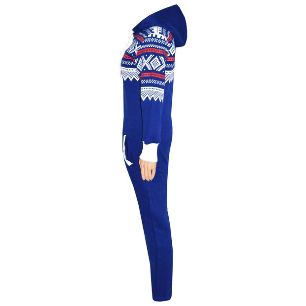 A2Z 4 Kids® Kids Fleece Onesie Girls Boys Aztec Snowflake Print All In One Jumsuit Playsuit Nightwear New Age 7 8 9 10 11 12 13 Years