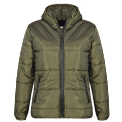 Boys Girls Jacket Kids Padded Puffer Bubble Hooded Zipped Warm Thick Coats 3-13