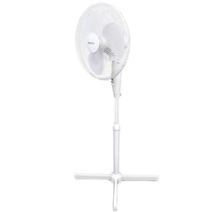 A2Z 16 Inch Oscillating Pedestal Fan Adjustable Stand Low Noise Cooling Fan
