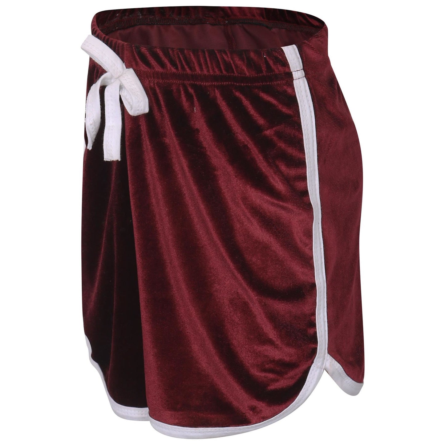 A2Z 4 Kids Girls Velour Crop Top Shorts Set Contrast Taped Outfit Clothing Sets
