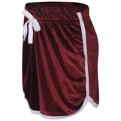 A2Z 4 Kids Girls Velour Crop Top Shorts Set Contrast Taped Outfit Clothing Sets