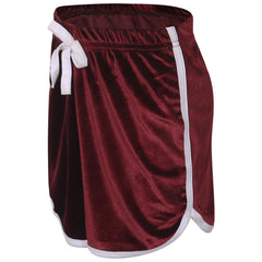 A2Z 4 Kids Girls Velour Crop Top Shorts Set Contrast Taped Outfit Clothing Sets