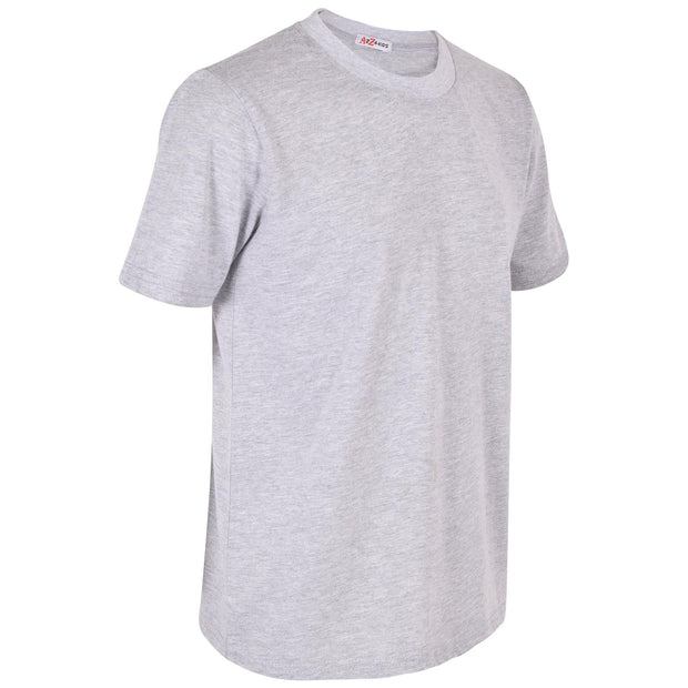 Boys Plain Soft Feel Summer T Shirt Top