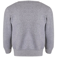 A2Z 4 Kids Boys Girls Christmas Grey Jumper Pullover Sweatshirt Print Long Sleeves Xmas Gift Childrens Unisex Age 2-13 Years