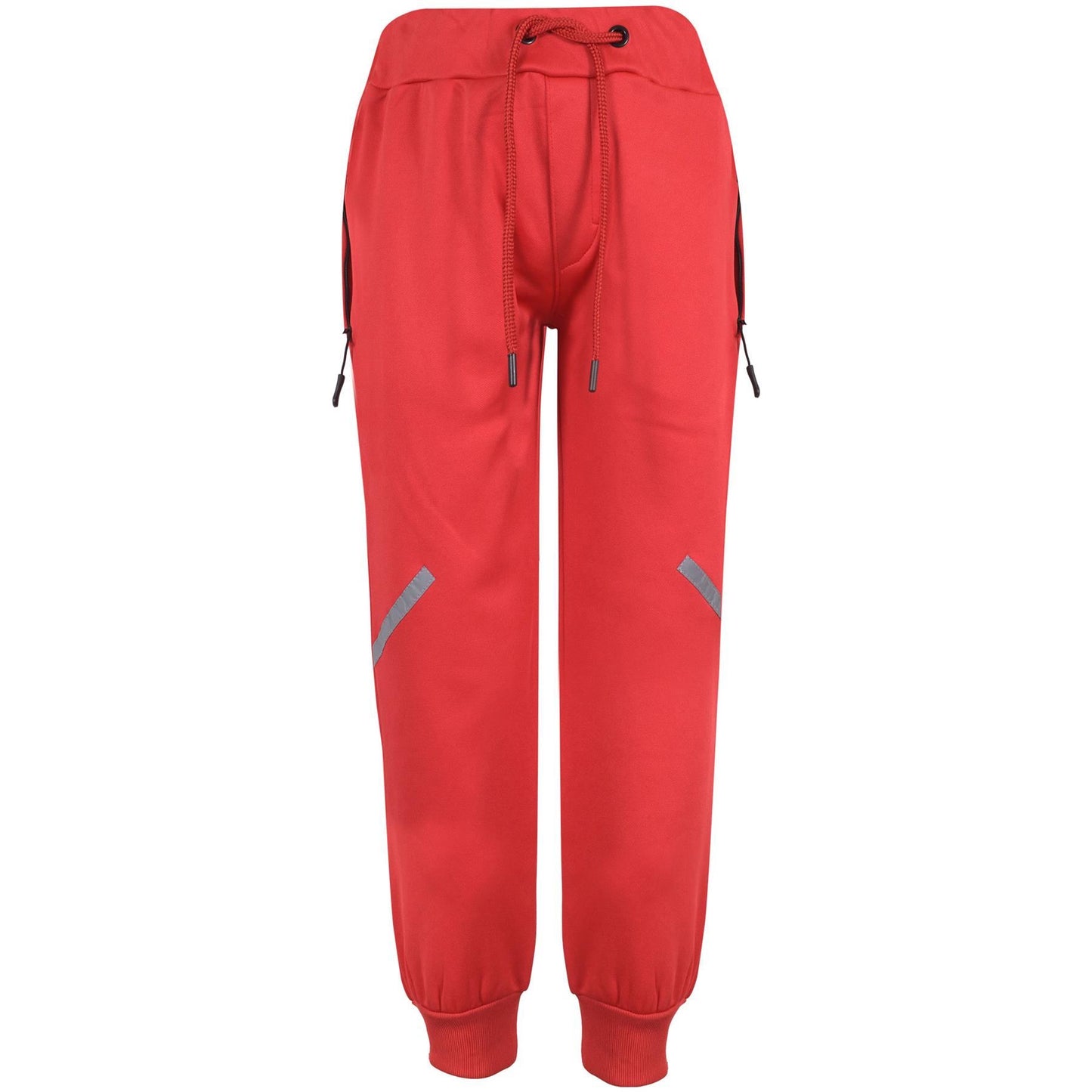 Kids Boys Tracksuit Reflective Taped Hooded Hoodie Bottom Jogging Suit Joggers