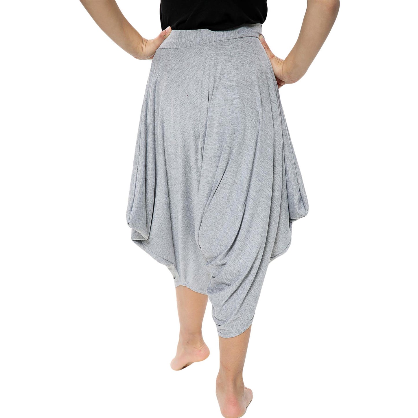 Kids Baggy Harem Trousers Ali Baba Style Tie Dye Yoga Casual Girls 5-13 Years