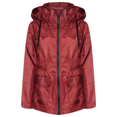 Kids Raincoat Jackets Waterproof Hooded Raincoat Children Age 5-13 Years