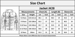 Kids Girls Boys Fashion Shiny Padded Jacket Metallic Wet Look Bubble Coat
