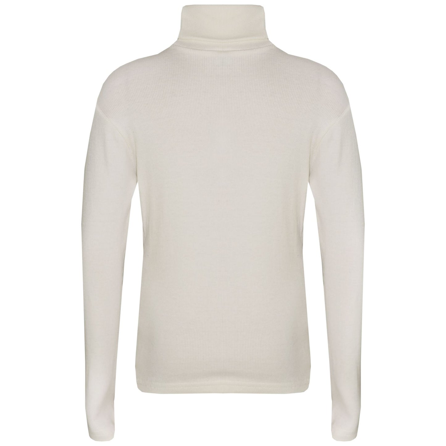 Kids Girls Polo Neck T Shirt Thick Cotton Turtleneck Jumper Long Sleeve Top 2-13