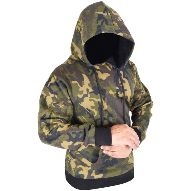 A2Z Mens Fleece Hoodie Pullover Hooded Sweatshirt Long sleeve S/M/L/XL/XXL/3XL/4XL