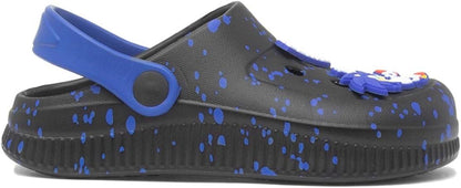 Kids Sonic The Hedgehog Boys Clogs with Charms Lightweight EVA Official Sandals