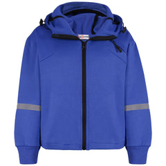 Kids Boys Tracksuit Reflective Taped Hooded Hoodie Bottom Jogging Suit Joggers