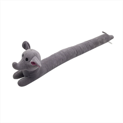 A2Z 3D Animal Face Draught Excluder 78cm Door Window Draft Wind Stopper for Dust