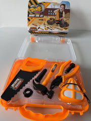 Kids Tool Set with Case Pretend Play Construction Tools DIY Kit for Boys Girls