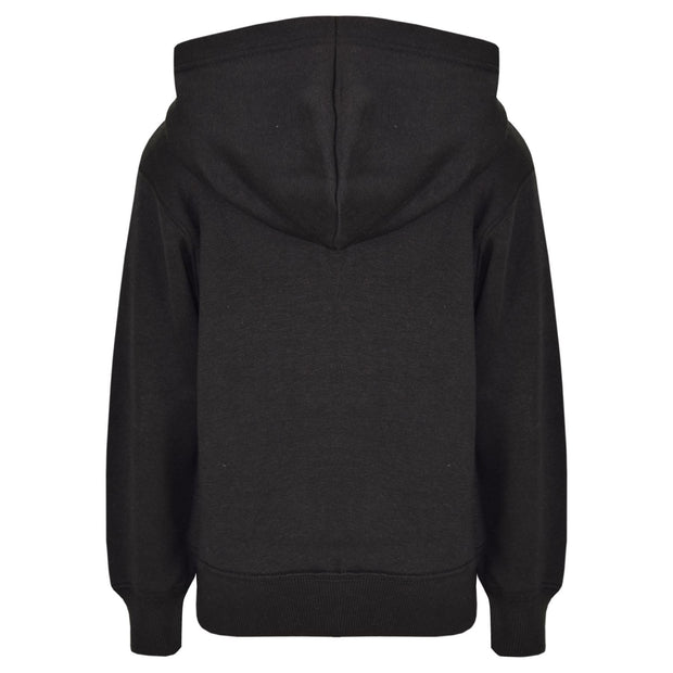 A2Z 4 Kids Girls Boys Sweat Shirt Tops Designer's Casual Plain Black Pullover Sweatshirt Fleece Hooded Jumper Coats New Age 2 3 4 5 6 7 8 9 10 11 12 13 Years