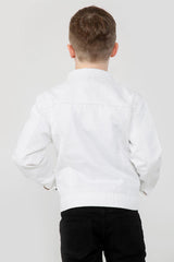 Kids Boys Jacket Kids Denim Style Stylish Fashion Trendy Coat New Age 3-16 Years