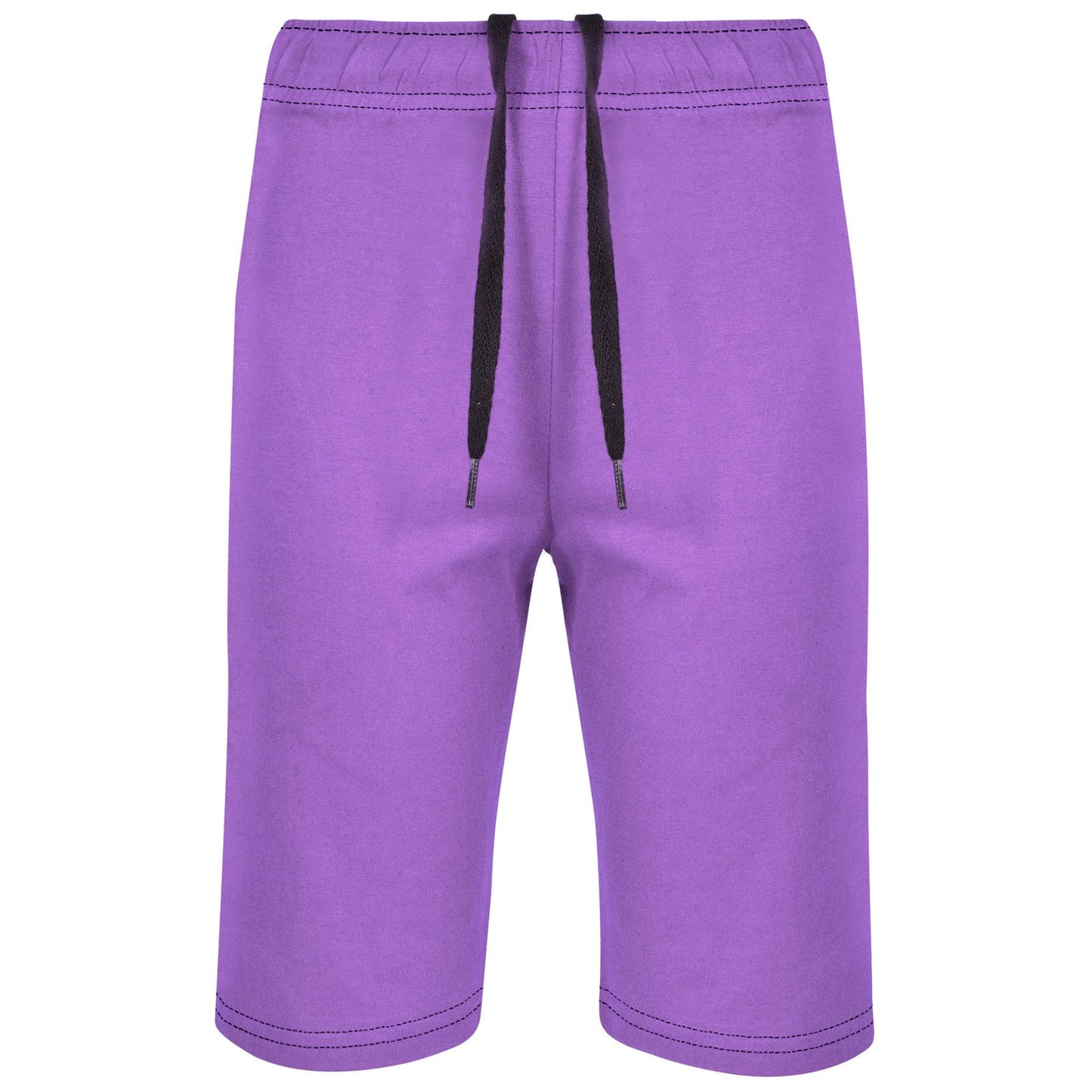Kids Girls 100% Cotton Shorts Casual Chino Shorts Knee Length Summer Lightweight