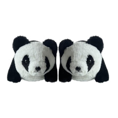A2Z Boys Girls Womens Mens Panda 3D Plush Slippers Warm Indoor Shoes Kids Adults
