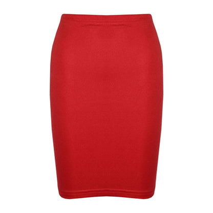 Kids Girls Plain Pencil Skirt Trendy Summer Clothing Sets Age 5-13 Years